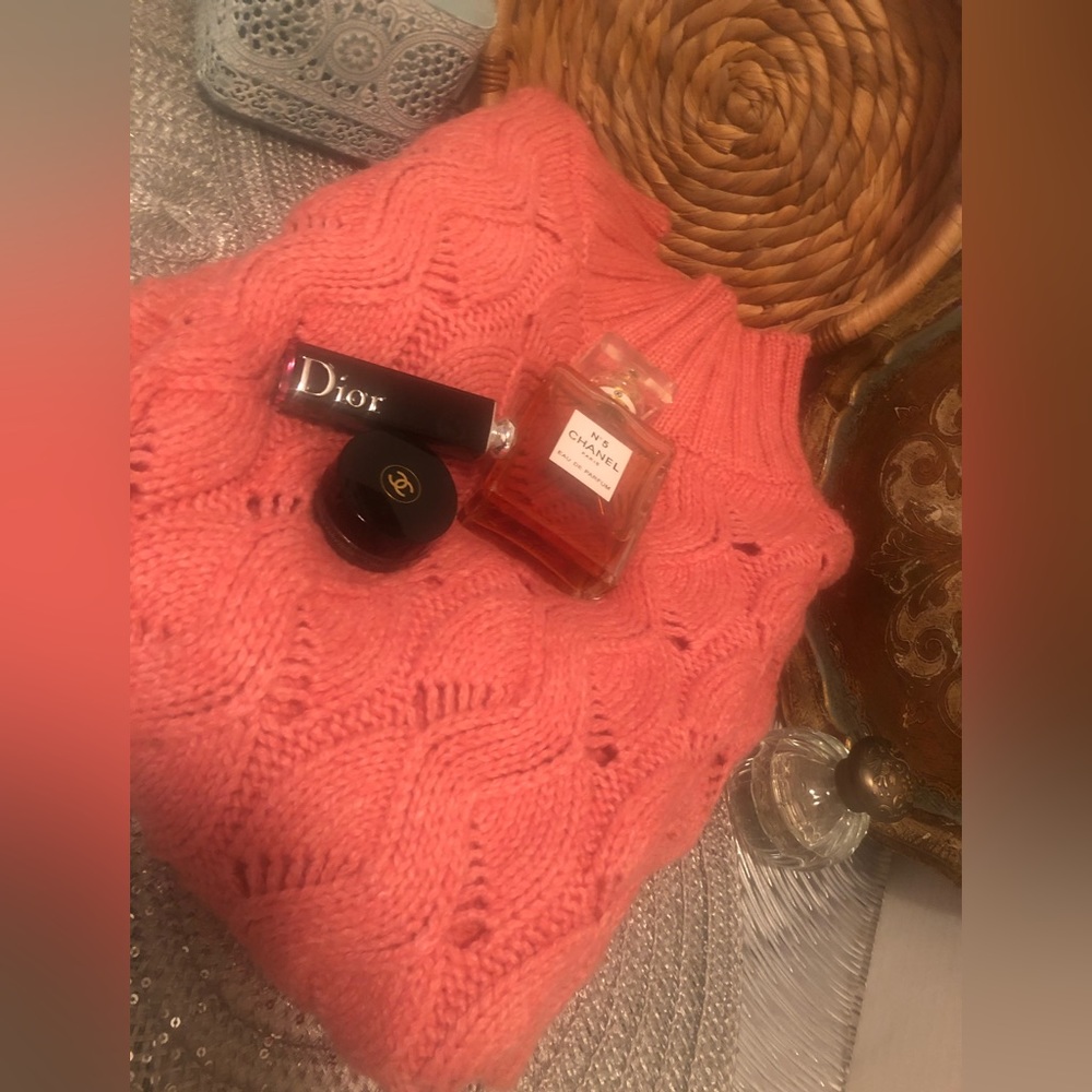 Vince Camuto Open Knit Pull Over Sweater Size  Large
